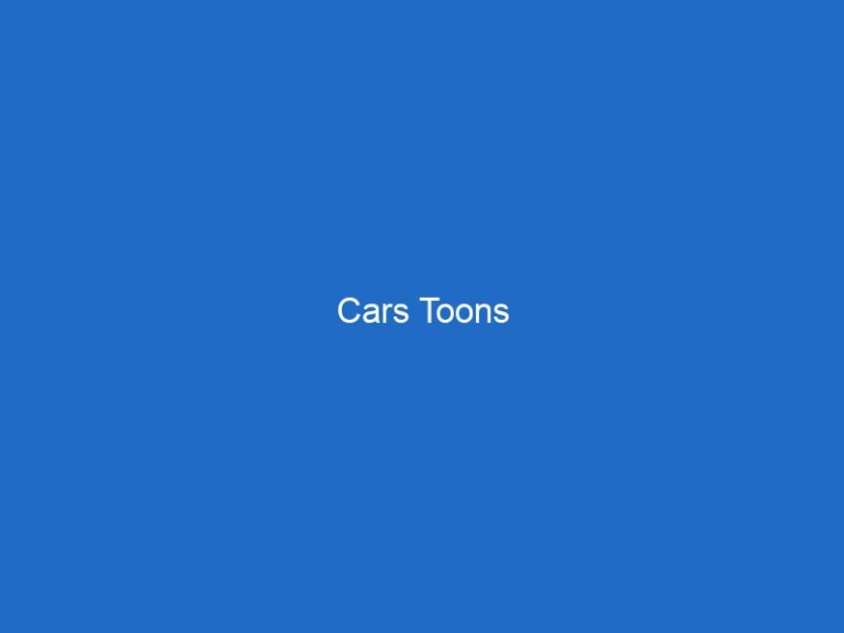 Cars Toons