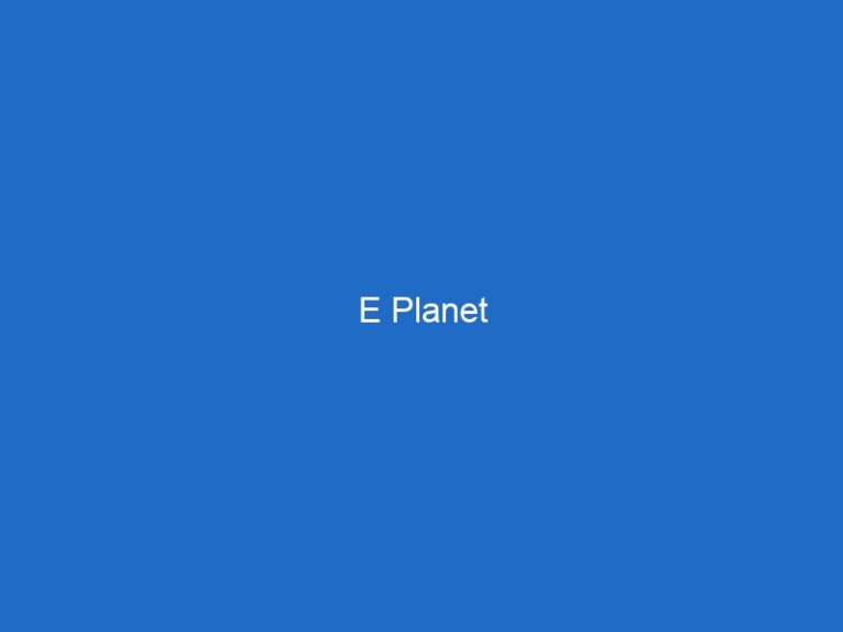 E Planet