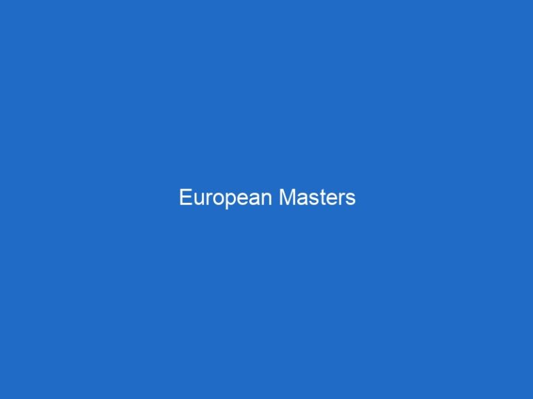 European Masters