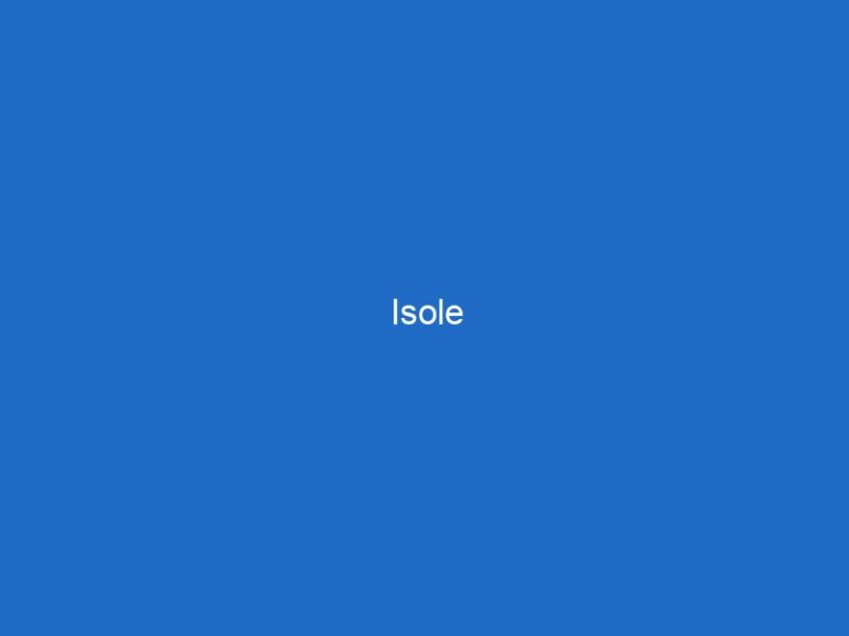 Isole