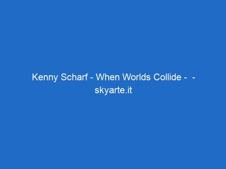 Kenny Scharf – When Worlds Collide –  – skyarte.it
