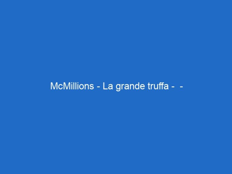 McMillions – La grande truffa –  – skydocumentaries.it