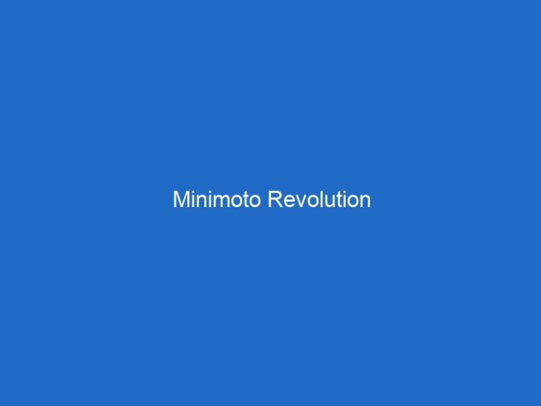 Minimoto Revolution