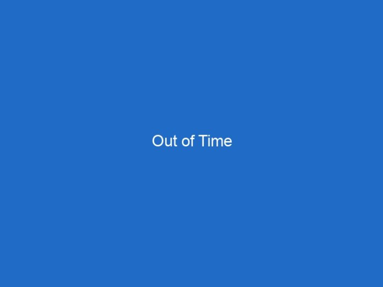 Out of Time