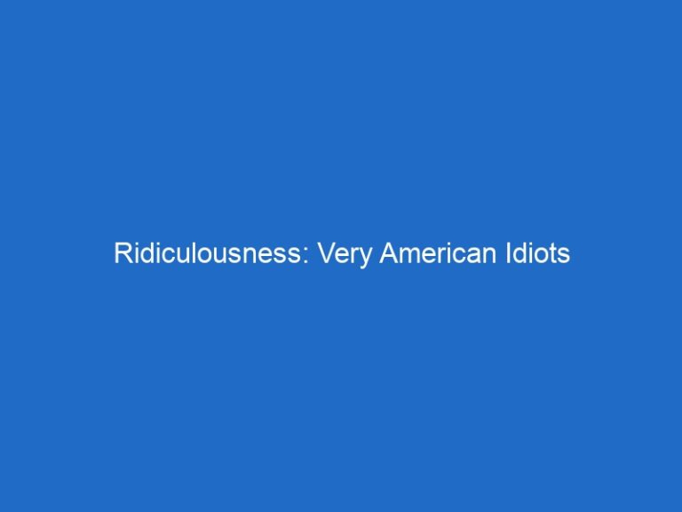 Ridiculousness: Very American Idiots