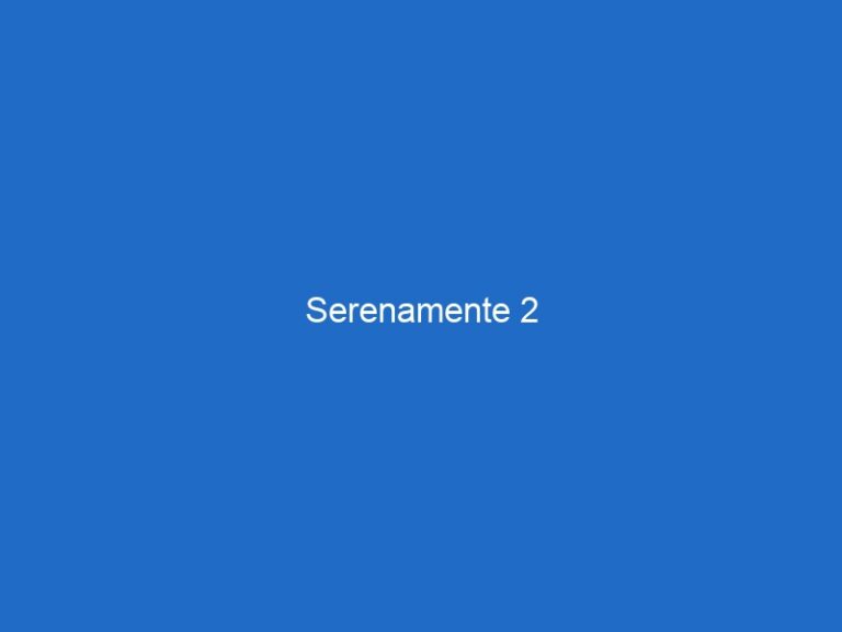 Serenamente 2