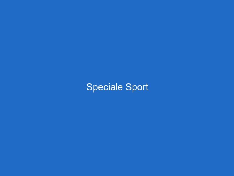 Speciale Sport