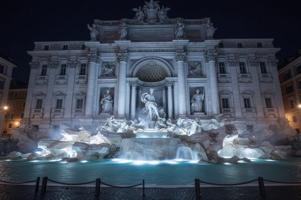 Anita Ekberg Nella Fontana Di Trevi